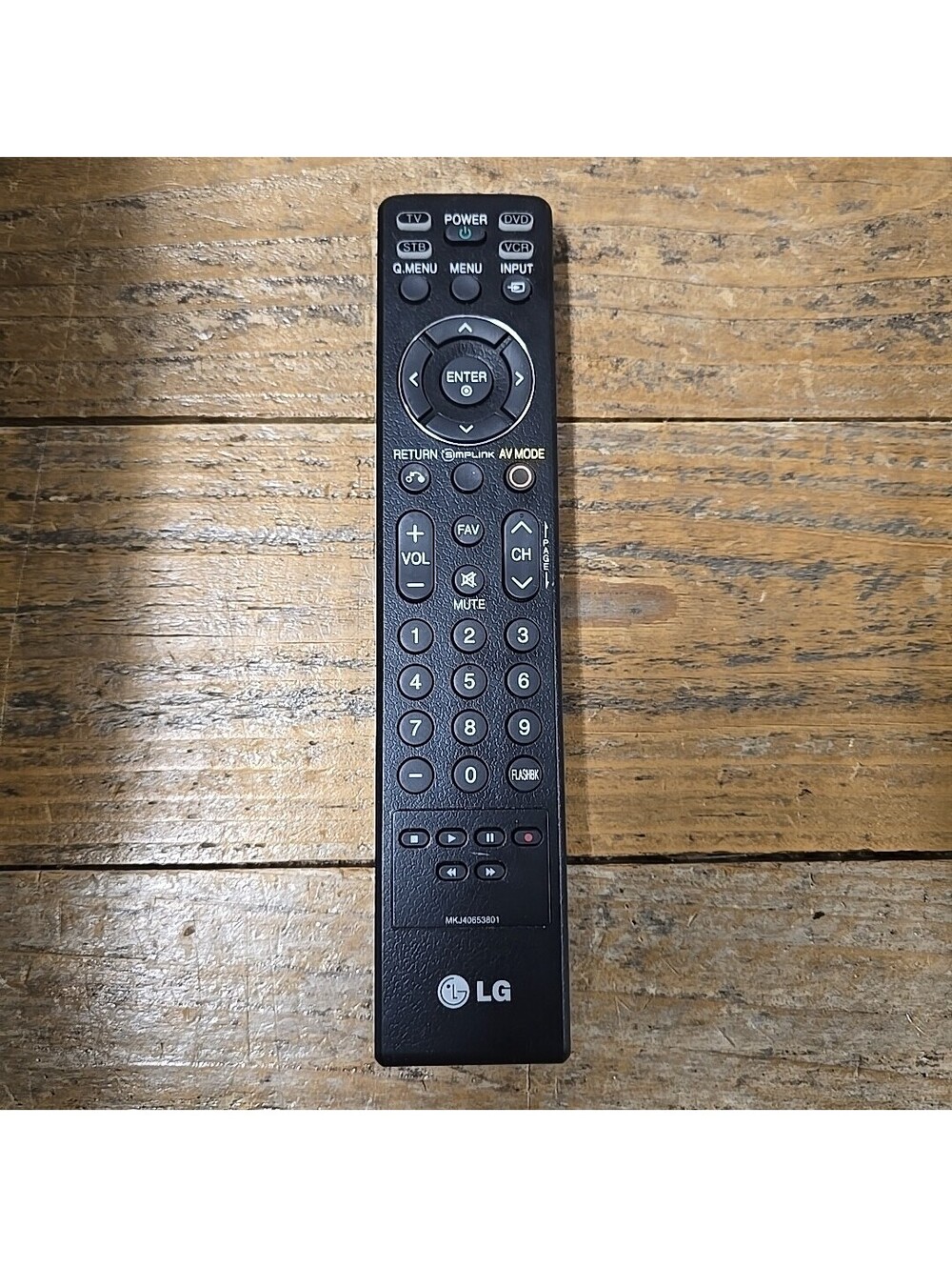 OEM LG MKJ40653801 TV Remote 47LG70 42LG70 32LG70 52LG60 47LG60 42LG60